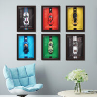 تابلو سه بعدی ماشین (وارداتی)