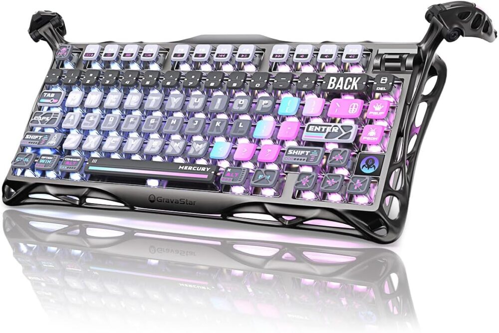 کیبورد مکانیکی برند GravaStar مدل Mercury K1 Pro RGB اصلی